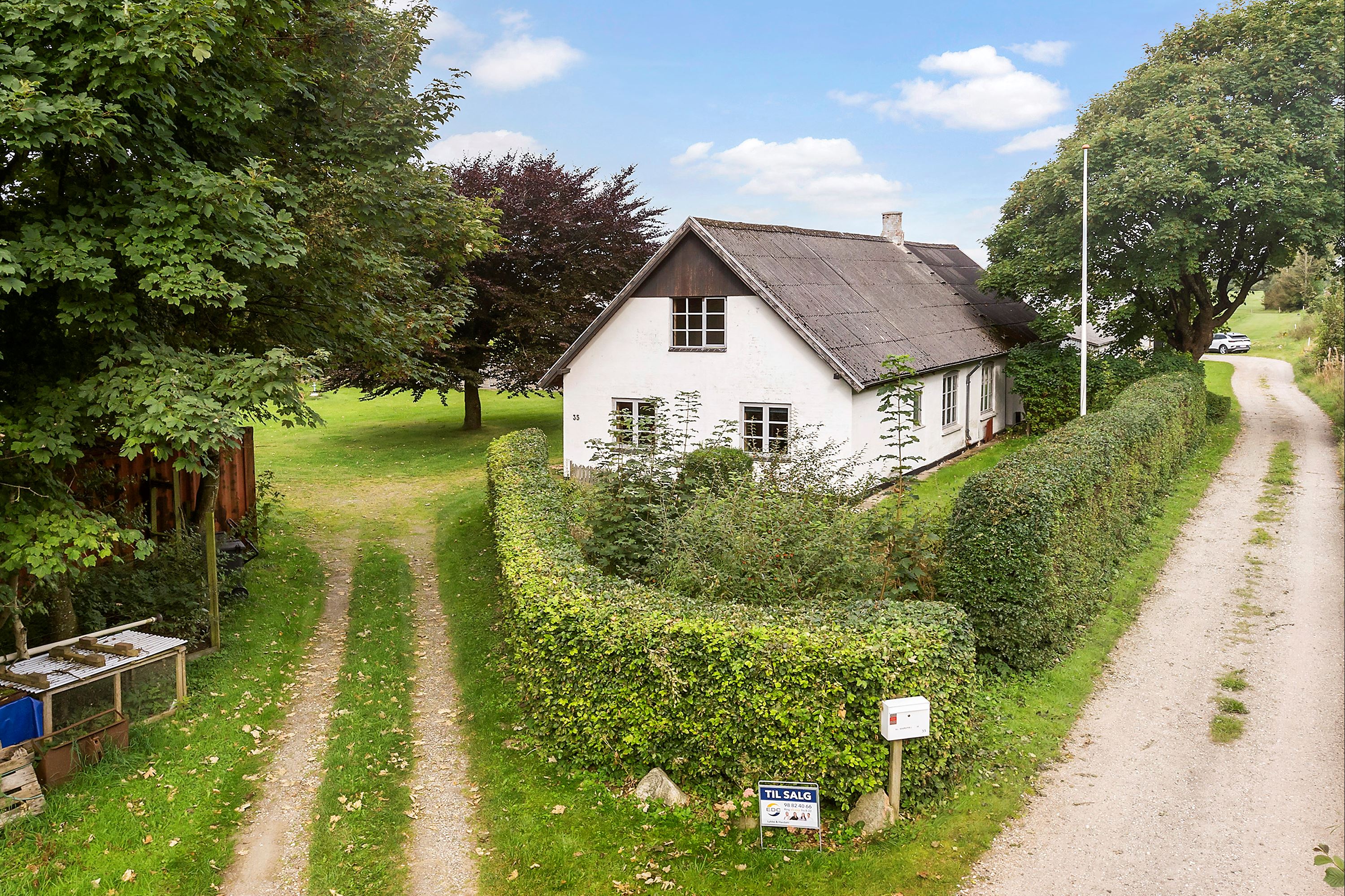 Landejendom på Gl Agdrupvej 35 9700 Brønderslev.