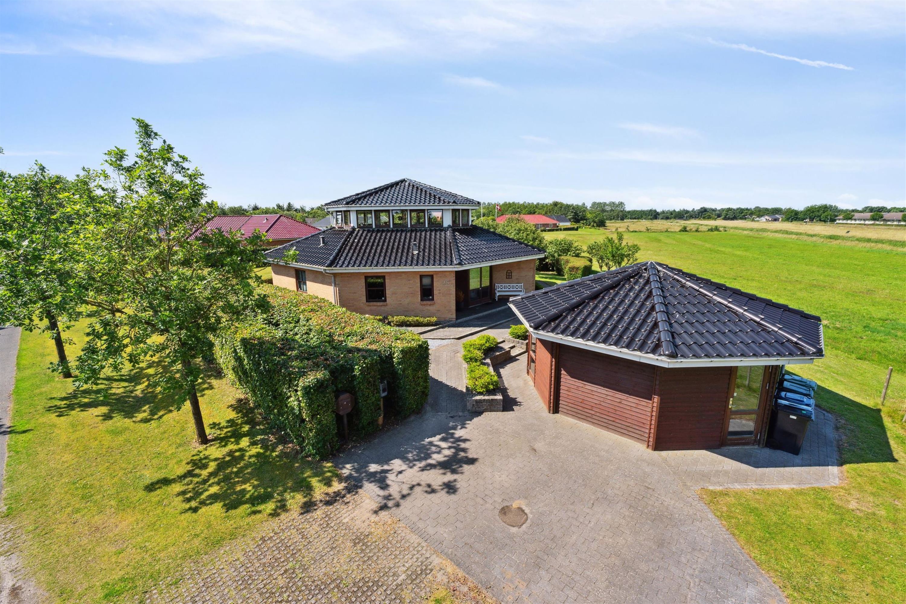 Villa på Tornums Alle 25 6760 Ribe.