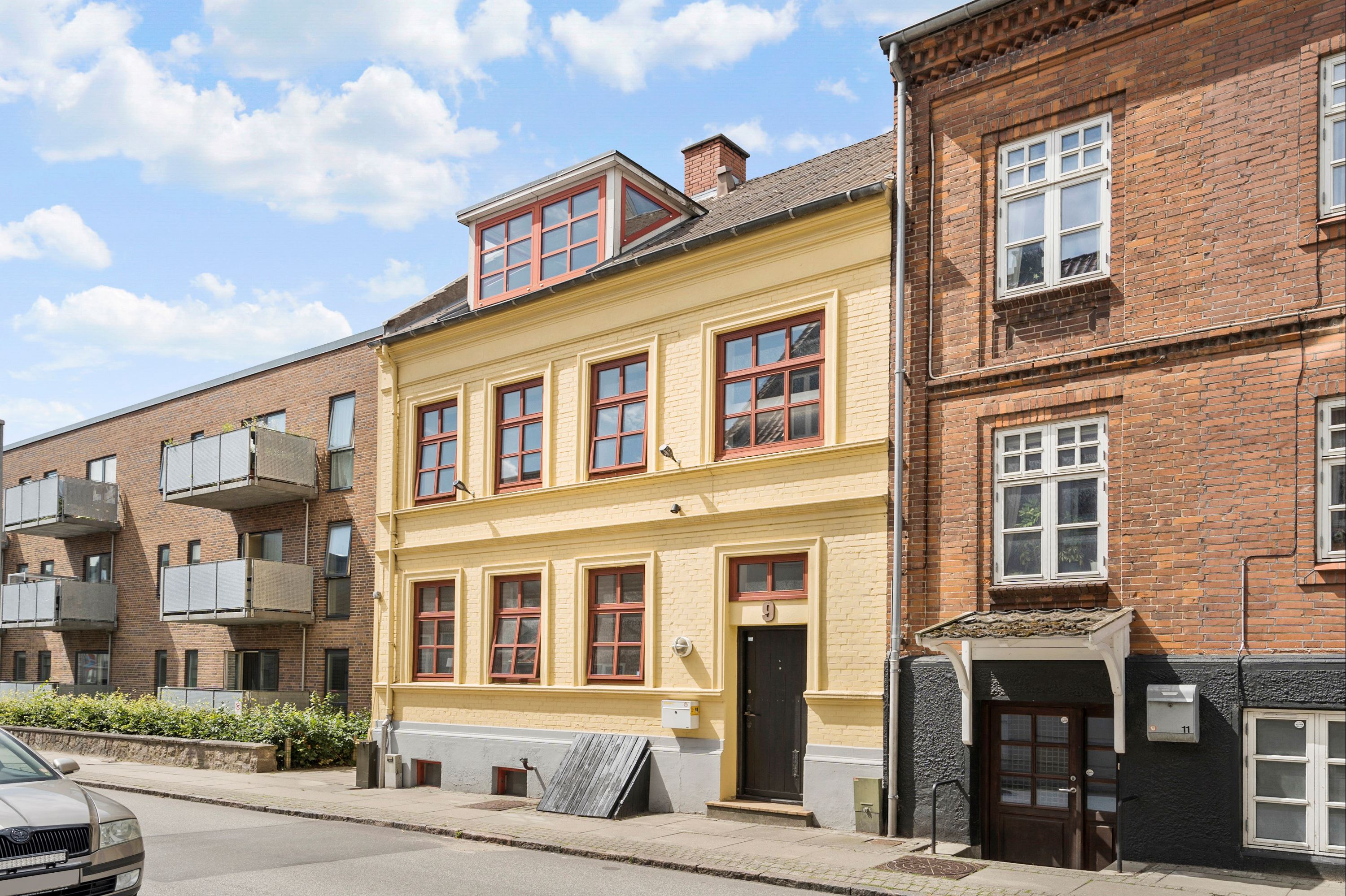 Rækkehus på Ryesgade 9 8700 Horsens.