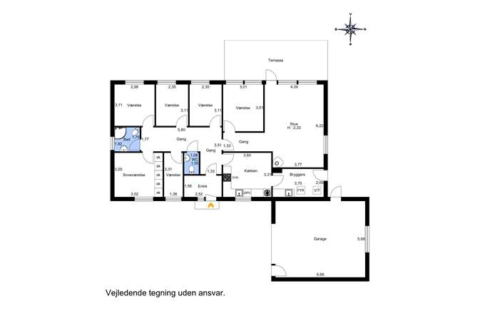 Villa til salg - Hyldevej 7, Høll