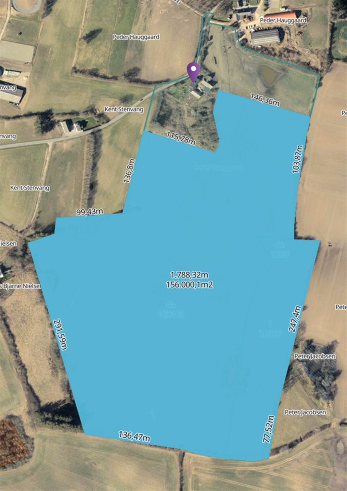 Landejendom på Hedebovej 30 5474 Veflinge.