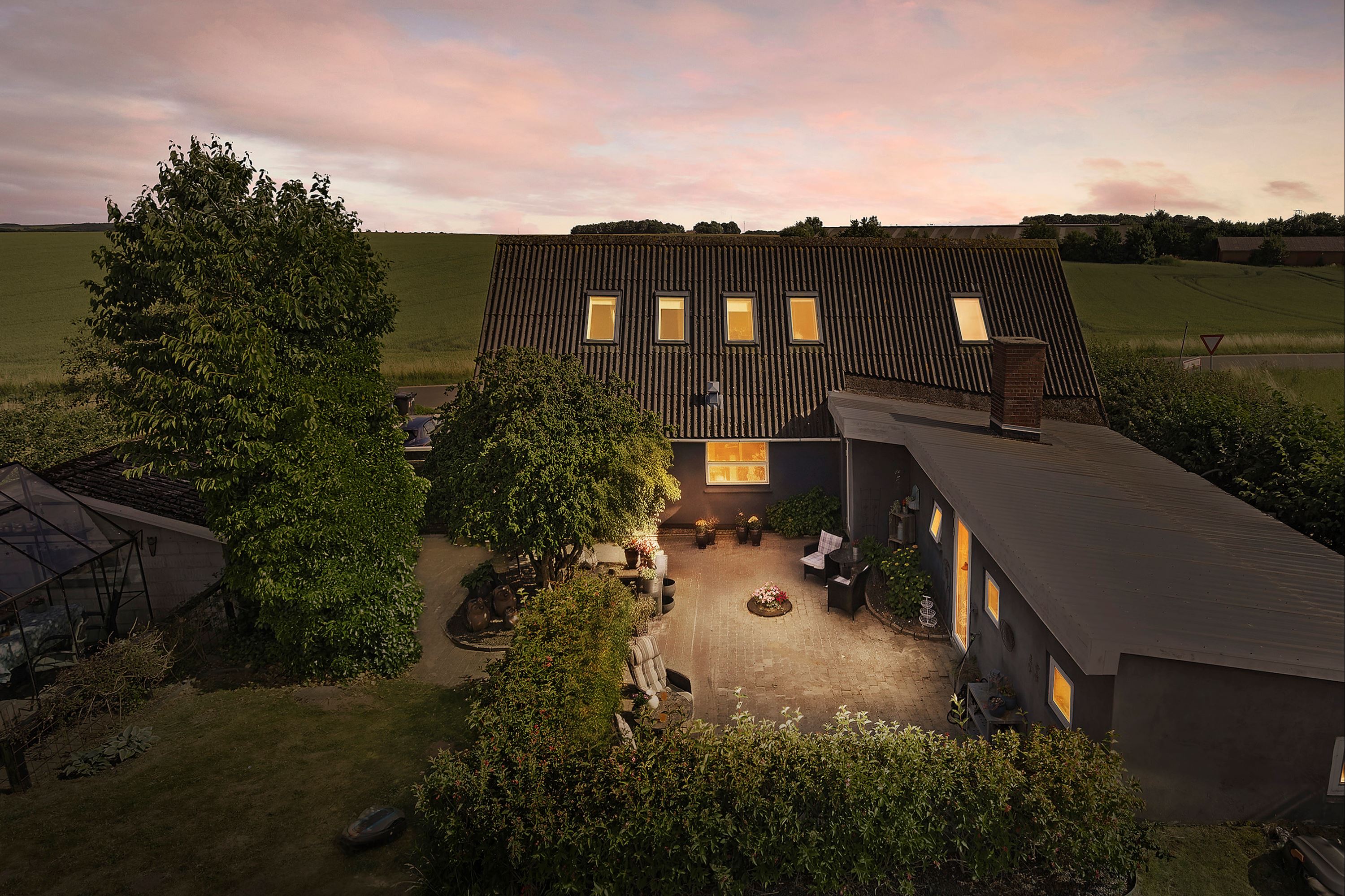Villa på Langå Mark 16 8870.