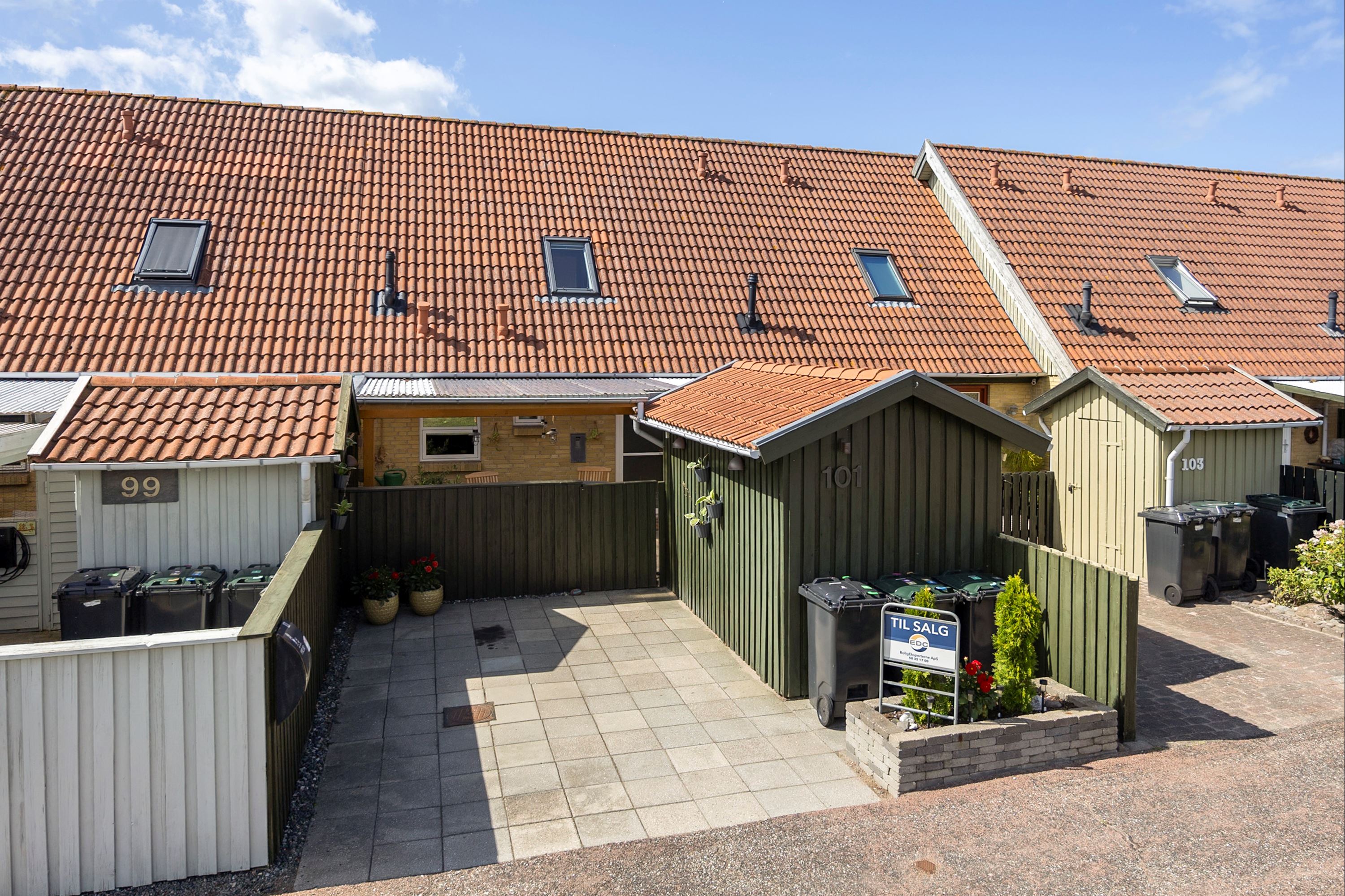 Rækkehus på Bragesvej 101 4220 Korsør.