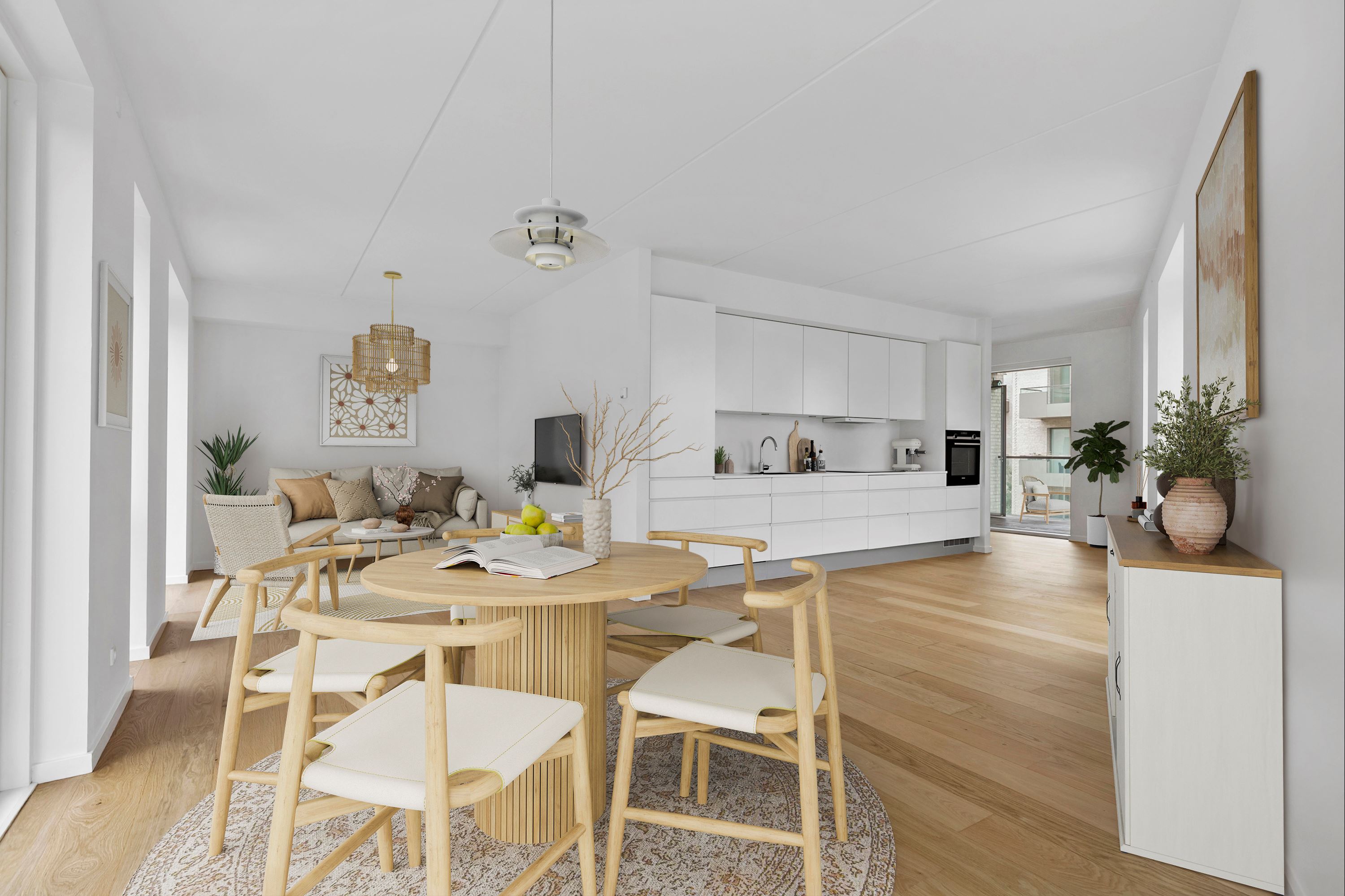 Ejerlejlighed på Linus Paulings Vej 12, 2. th 2450 København SV.
