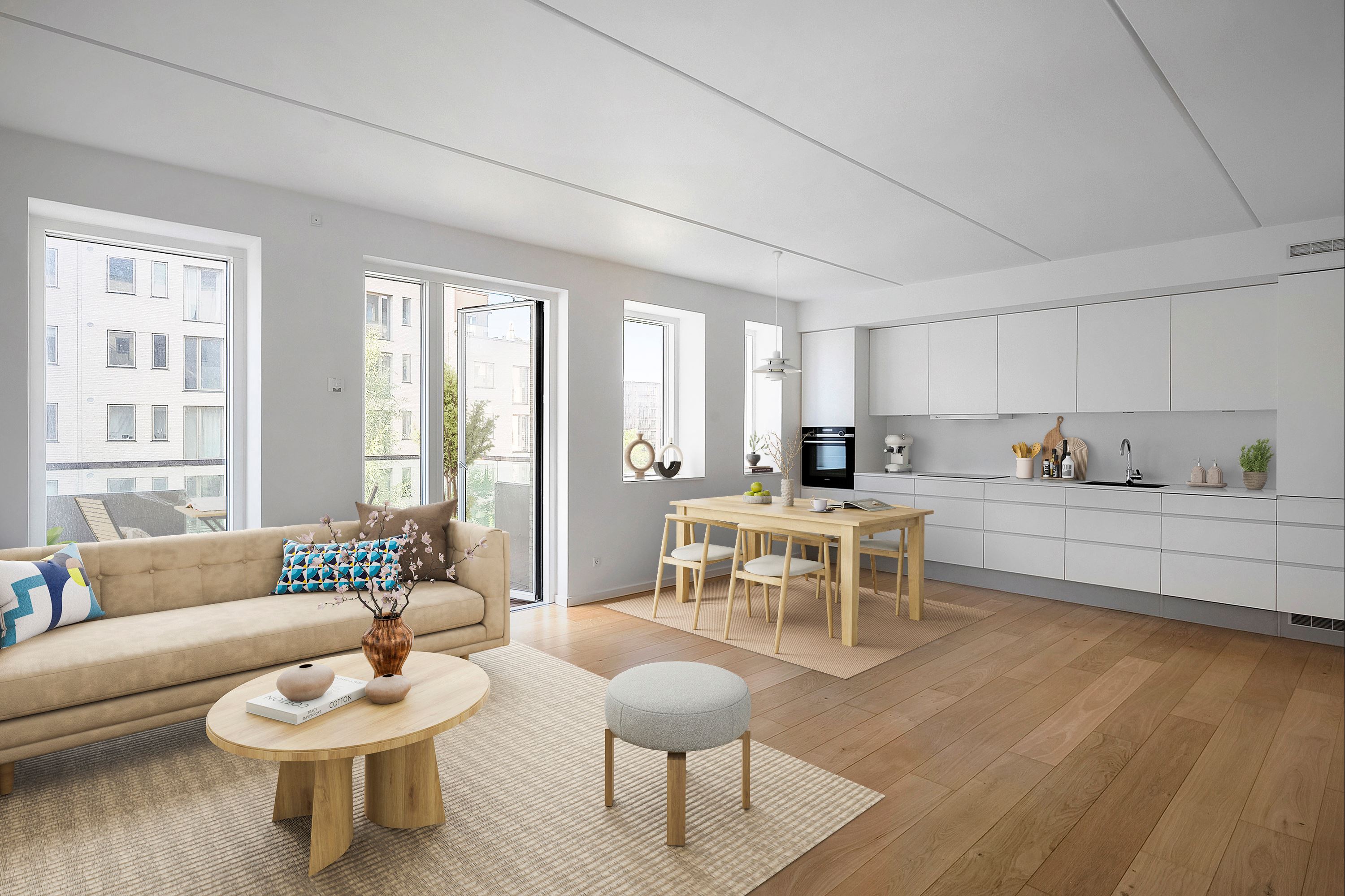 Ejerlejlighed på Linus Paulings Vej 24, 2. th 2450 København SV.
